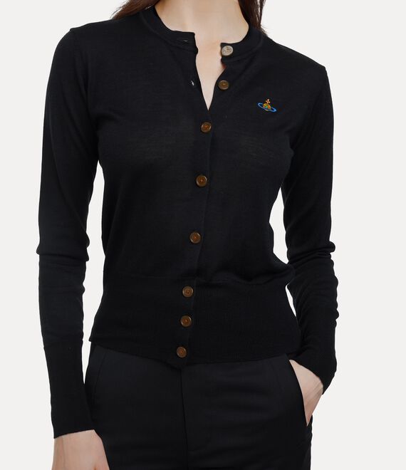 Vivienne Westwood Bea Cardigan in BLACK